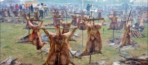 Feria asado argentino cruces